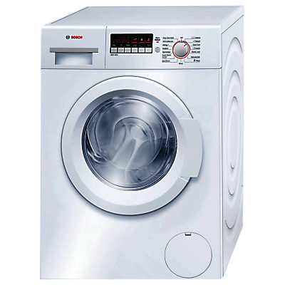 Bosch WAK24260GB Freestanding Washing Machine, 8kg Load, A+++ Energy Rating, 1200rpm Spin, White